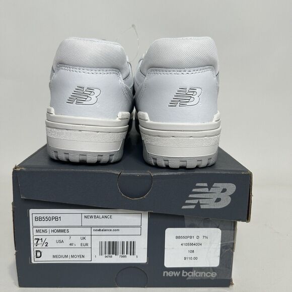 New Balance Shoes 550 “White Grey” 2024 main image 4
